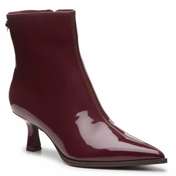 Circus by Sam Edelman Shoes - Circus by Sam Edelman Burgundy & Brown Ankle Boots